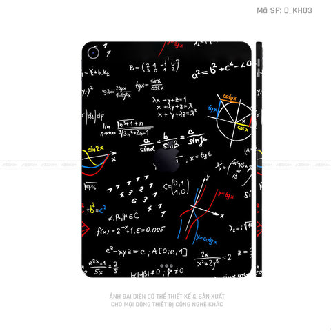Dán Skin IPad Mini Series Hình Khoa Học | D_KH03