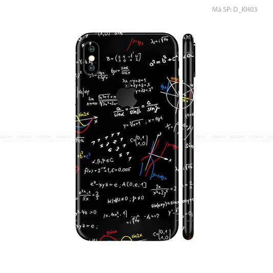 Dán Skin IPhone X Series Hình Khoa Học | D_KH03