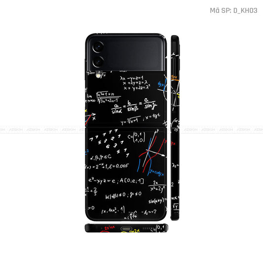 Dán Skin Galaxy Zflip4 Hình Khoa Học & Trừu Tượng | D_KH03