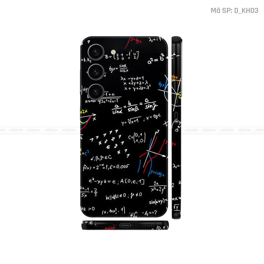 Dán Skin Samsung Galaxy S24 Series Chủ Đề Khoa Học | D_KH03