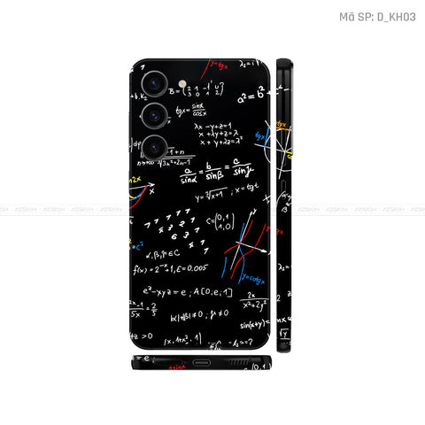 Dán Skin Samsung Galaxy S24 Series Chủ Đề Khoa Học | D_KH03