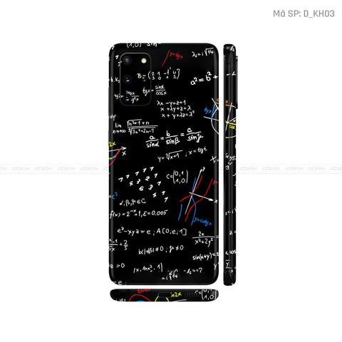 Dán Skin Galaxy S20 Series Hình Khoa Học & Trừu Tượng | D_KH03