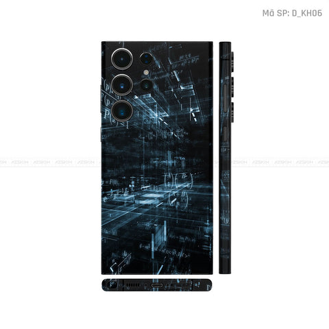 Dán Skin Samsung Galaxy S24 Series Chủ Đề Khoa Học | D_KH06