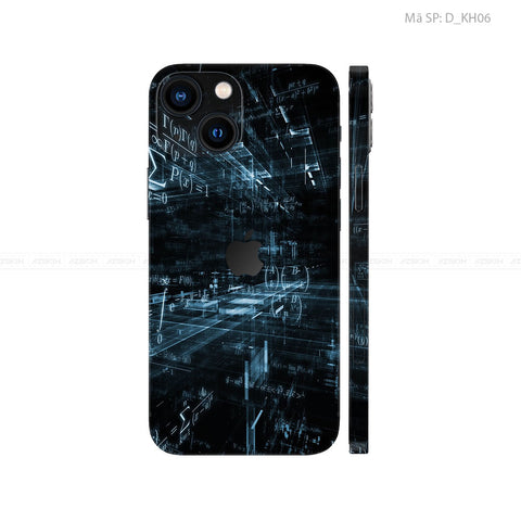 Dán Skin IPhone 13 Series Hình Khoa Học & Trừu Tượng | D_KH06