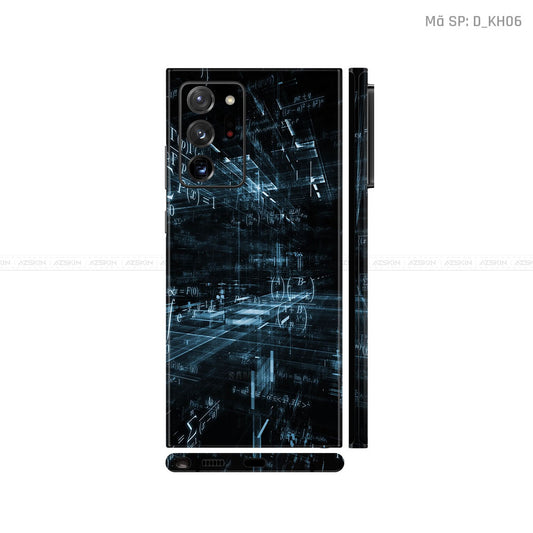 Dán Skin Galaxy Note 20 Series Hình Khoa Học & Trừu Tượng | D_KH06