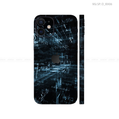 Dán Skin IPhone 12 Series Hình Khoa Học & Trừu Tượng | D_KH06