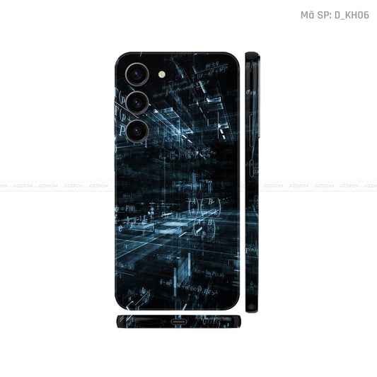 Dán Skin Samsung Galaxy S24 Series Chủ Đề Khoa Học | D_KH06