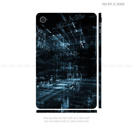 Dán Skin Máy Tính Bảng Oppo Pad Series Hình Khoa Học | D_KH06