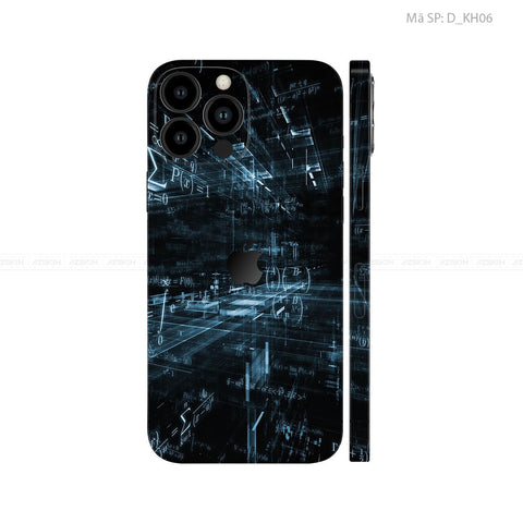 Dán Skin IPhone 12 Series Hình Khoa Học & Trừu Tượng | D_KH06