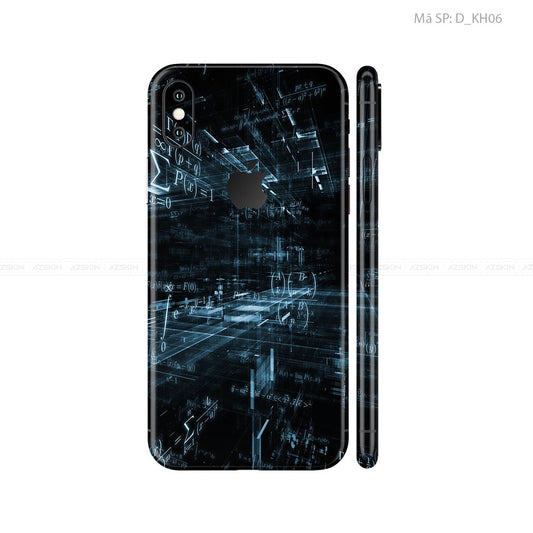 Dán Skin IPhone X Series Hình Khoa Học | D_KH06