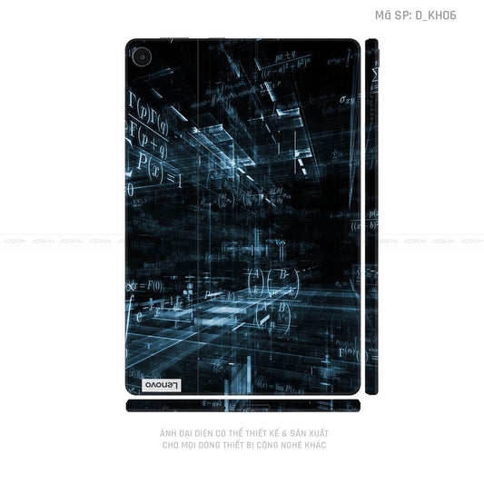 Dán Skin Máy Tính Bảng Lenovo Pad Series Hình Khoa Học & Trừu Tượng | D_KH06