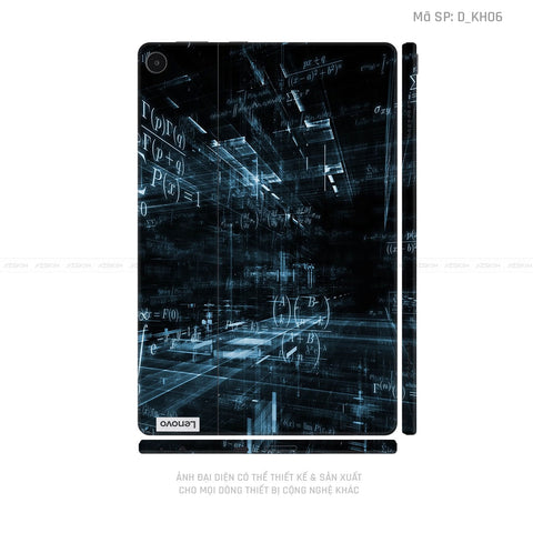 Dán Skin Máy Tính Bảng Lenovo Pad Series Hình Khoa Học & Trừu Tượng | D_KH06