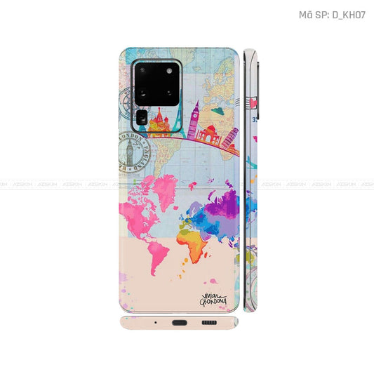 Dán Skin Galaxy S20 Series Hình Khoa Học & Trừu Tượng | D_KH07
