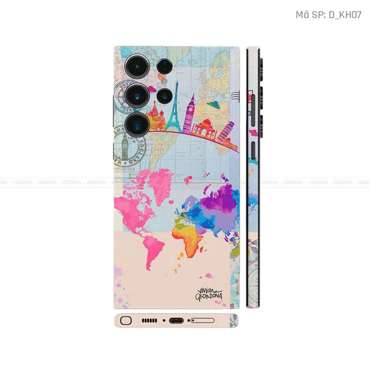 Dán Skin Samsung Galaxy S24 Series Chủ Đề Khoa Học | D_KH07