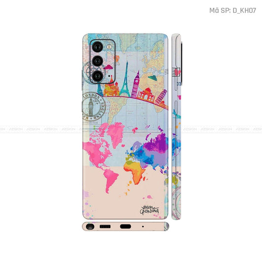Dán Skin Galaxy Note 20 Series Hình Khoa Học & Trừu Tượng | D_KH07