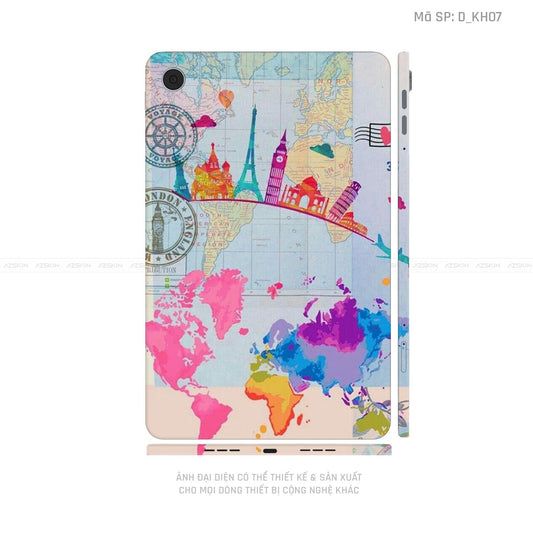 Dán Skin Máy Tính Bảng Oppo Pad Series Hình Khoa Học | D_KH07