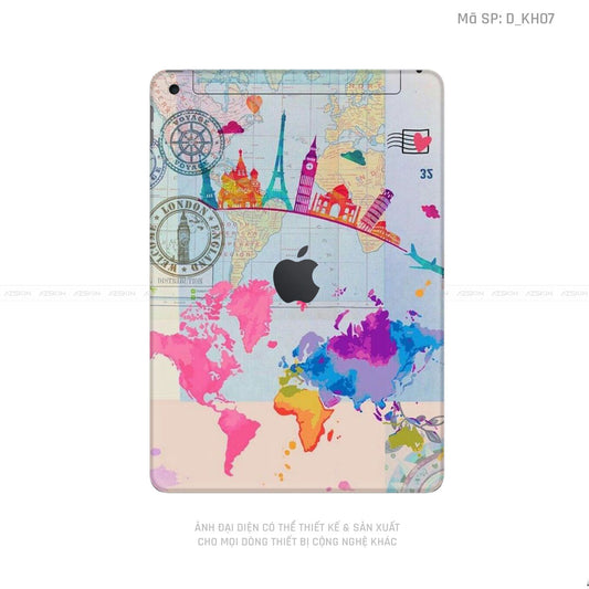 Dán Skin IPad Gen Hình Khoa Học & Trừu Tường | D_KH07