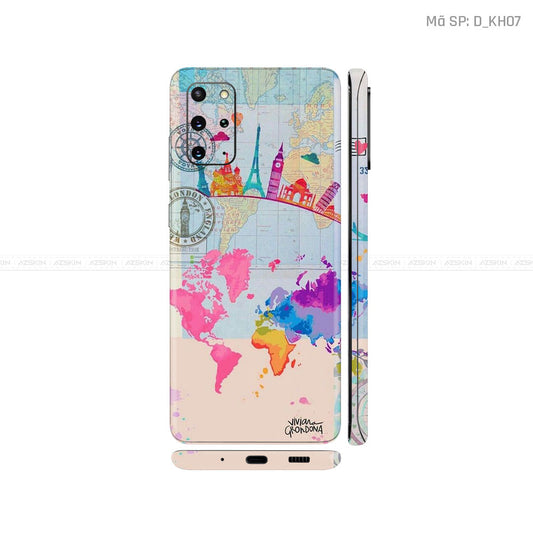Dán Skin Galaxy S20 Series Hình Khoa Học & Trừu Tượng | D_KH07