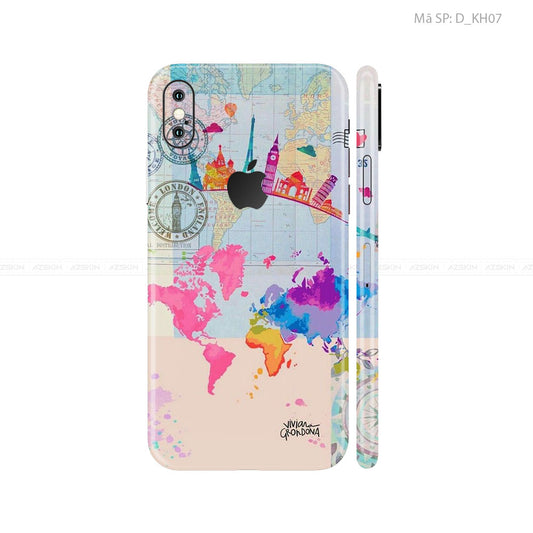 Dán Skin IPhone X Series Hình Khoa Học | D_KH07
