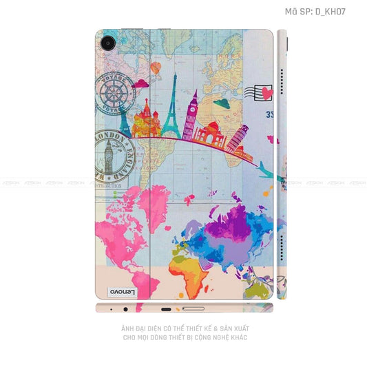 Dán Skin Máy Tính Bảng Lenovo Pad Series Hình Khoa Học & Trừu Tượng | D_KH07