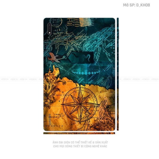 Dán Skin Galaxy Tab S8 Series Hình Khoa Học & Trừu Tượng | D_KH08