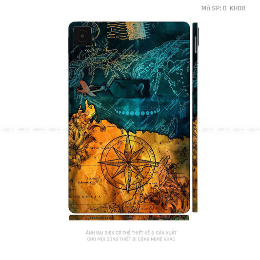 Dán Skin Máy Tính Bảng Xiaomi Mipad Hình Trừu Tượng | D_KH08