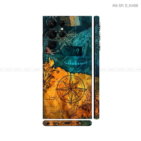 Dán Skin Galaxy S22 Series Hình Khoa Học & Trừu Tượng | D_KH08