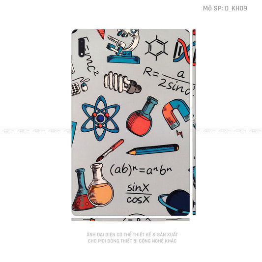 Dán Skin Galaxy Tab S8 Series Hình Khoa Học & Trừu Tượng | D_KH09