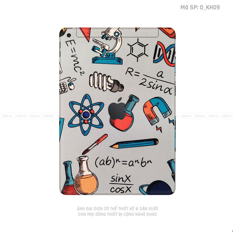 Dán Skin IPad Gen Hình Khoa Học & Trừu Tường | D_KH09