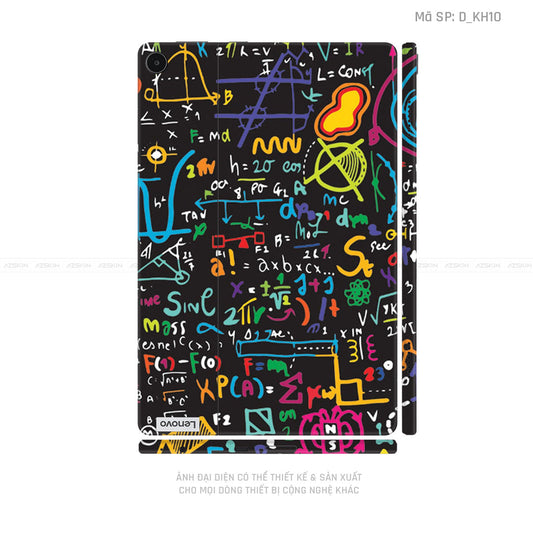 Dán Skin Máy Tính Bảng Lenovo Pad Series Hình Khoa Học & Trừu Tượng | D_KH10