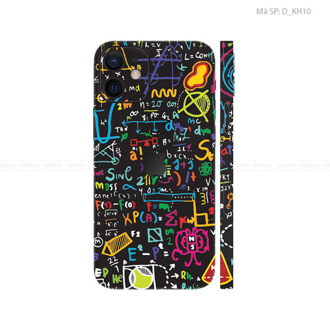 Dán Skin IPhone 12 Series Hình Khoa Học & Trừu Tượng | D_KH10