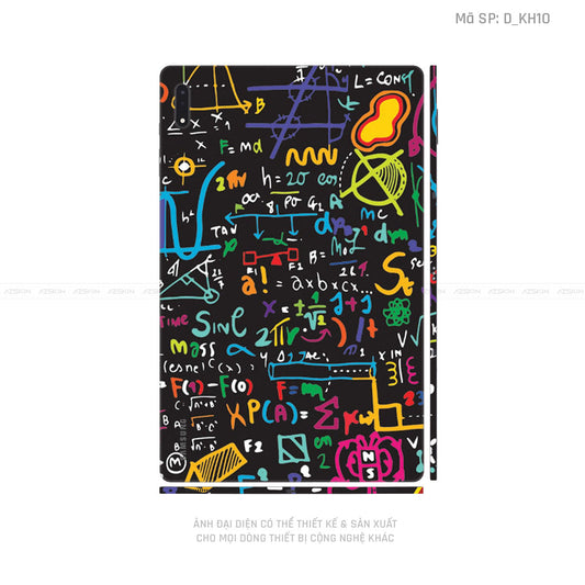 Dán Skin Galaxy Tab S7 Series Hình Khoa Học & Trừu Tượng | D_KH10