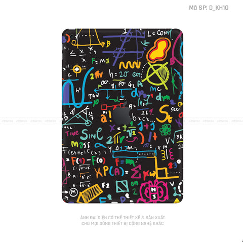 Dán Skin IPad Gen Hình Khoa Học & Trừu Tường | D_KH10