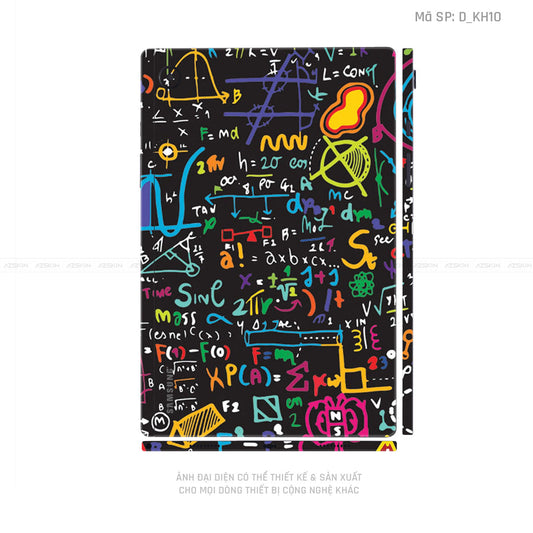 Dán Skin Galaxy Tab A Series Hình Khoa Học & Trừu Tượng | D_KH10