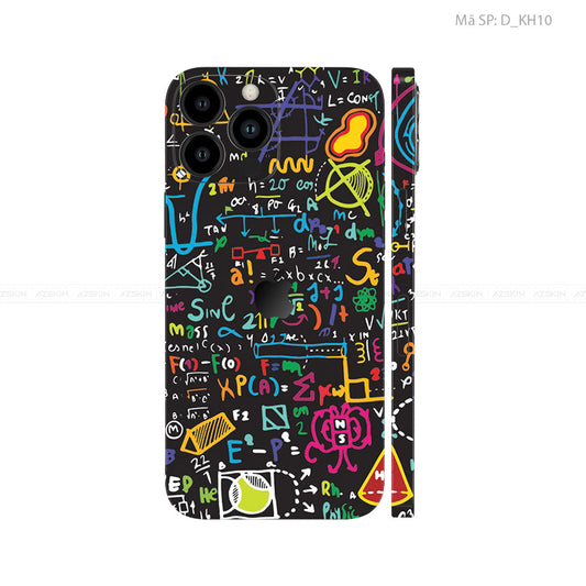 Dán Skin IPhone 12 Series Hình Khoa Học & Trừu Tượng | D_KH10
