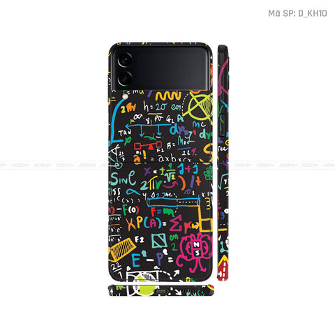 Dán Skin Galaxy Zflip3 Hình Khoa Học & Trừu Tượng | D_KH10