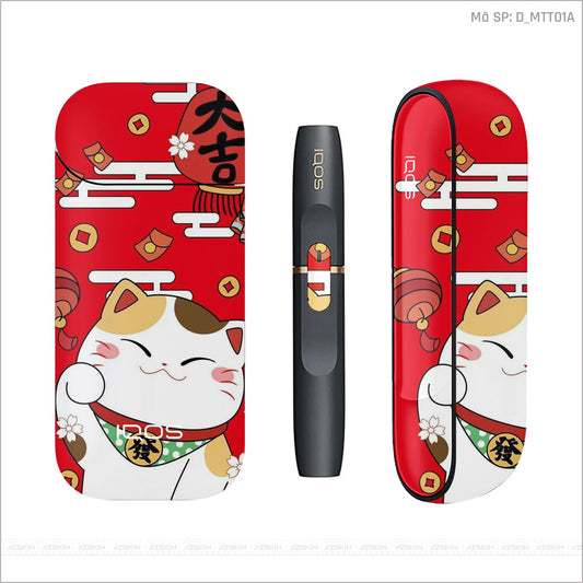 Dán Skin IQOS Hình Mèo Thần Tài | D_MTT0A