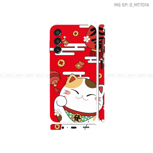 Dán Skin Samsung A Series Hình Mèo Thần Tài | D_MTT01A