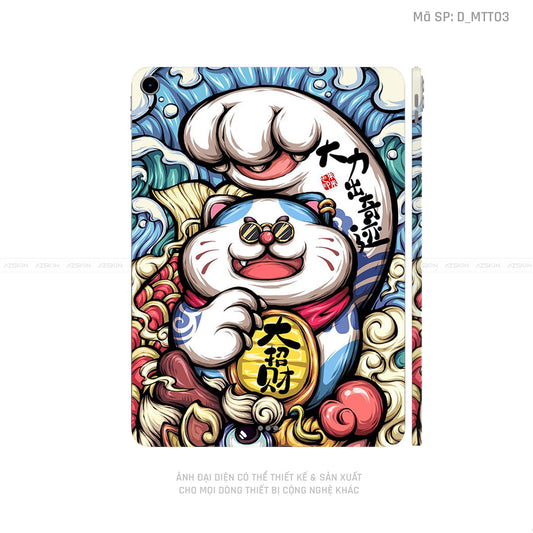 Dán Skin IPad Mini Series Hình Mèo Thần Tài | D_MTT03