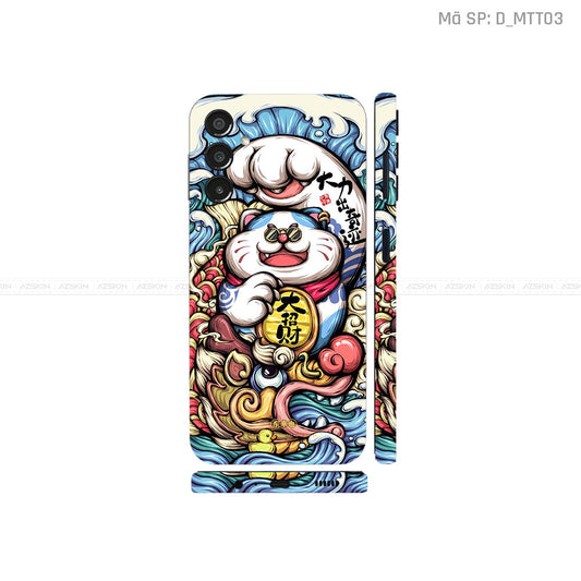 Dán Skin Samsung A Series Hình Mèo Thần Tài | D_MTT03