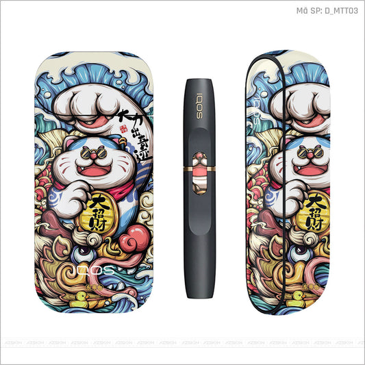 Dán Skin IQOS Hình Mèo Thần Tài | D_MTT03