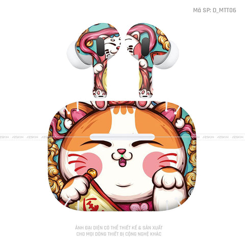 Dán Skin Airpod Pro/ Pro 2 Hình Nghộ Nghĩnh | D_MTT06