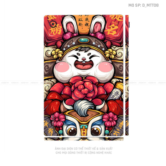 Dán Skin Galaxy Tab A Series Hình Mèo Thần Tài | D_MTT08
