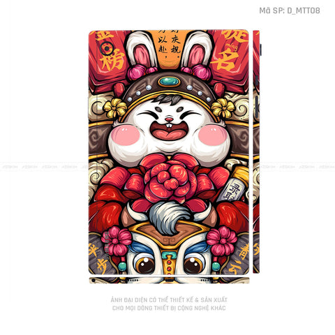Dán Skin Galaxy Tab A Series Hình Mèo Thần Tài | D_MTT08
