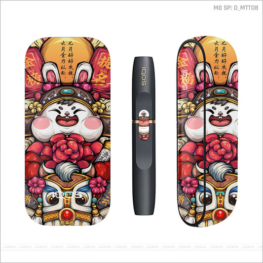 Dán Skin IQOS Hình Mèo Thần Tài | D_MTT08