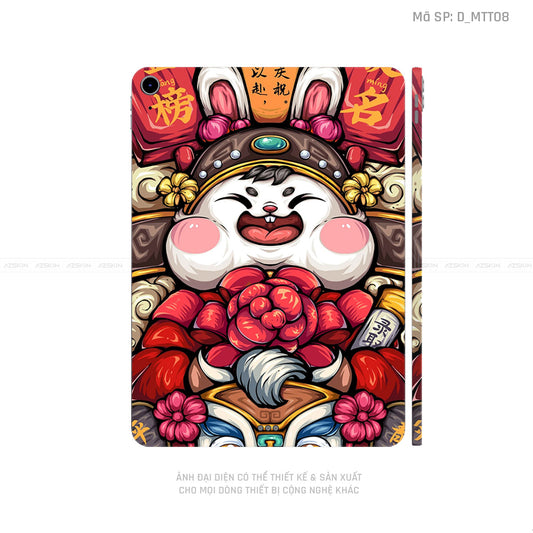 Dán Skin IPad Air Series Hình Mèo Thần Tài | D_MTT08
