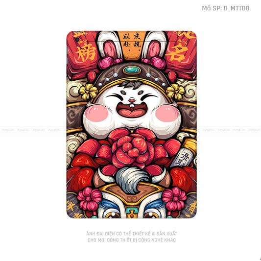 Dán Skin IPad Gen Series Hình Thỏ Ngộ Nghĩnh | D_MTT08