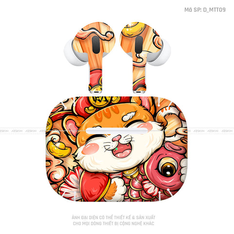 Dán Skin Airpod Pro/ Pro 2 Hình Nghộ Nghĩnh | D_MTT09