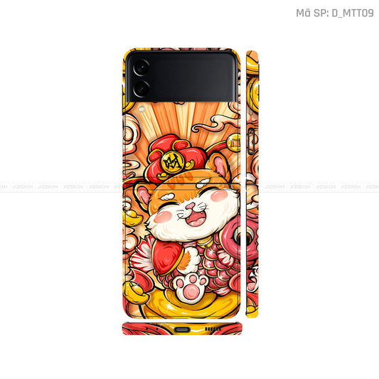 Dán Skin Galaxy Zflip3 Hình Nghộ Nghĩnh | D_MTT09
