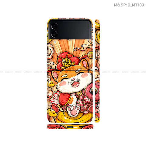 Dán Skin Galaxy Zflip4 Hình Nghộ Nghĩnh | D_MTT09